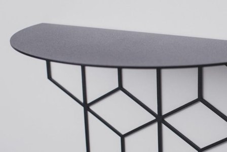 Polyhedra Hylle Stiga Sort 37x32cm