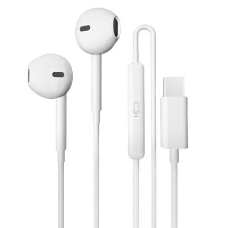 USB-C Type C Hörlurar med Sladd för Phone 15/15Plus/15Pro Hörlurar In-Ear Hörlurar för Androids Headset Telefon Headset