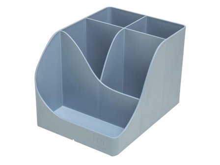 Exacompta Prylställ Autentik 5 fack blågrå - Lyreco - Kontorsmaterial - Till skrivbordet - Penn och Prylställ