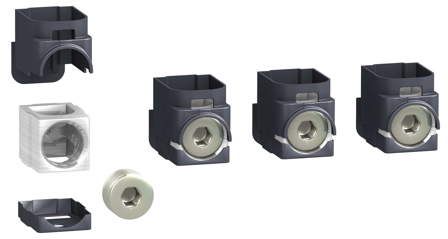 Schneider Electric ComPact LV429260 Kabelklemme 1x 120-185 mm², for NSX 100-250, 4-pakk, Elfordeling & strømforsyning