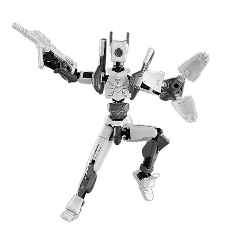 Mech T13 Action Figur Titan 13 Actionfigur Dummy Lucky 13 Actionfigur 3D-printet Multi-led Bevægelig Nova Actionfigur