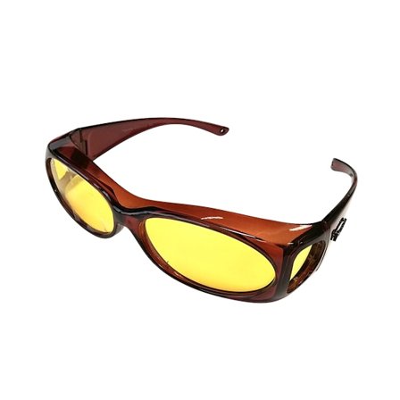 Figuretta - HD Glasses Fitover Solbriller - Cognac