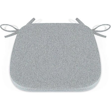 Tuolin pehmuste liukumaton keittiötuolin pehmuste tarvikkeilla, muistivaahto 15,5'' X 14,5'' lahja