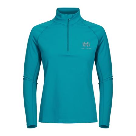 Hellner Virdja Half Zip LS Top Women's Women long-sleeved training tops Blue M