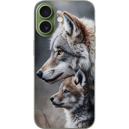 Kompatibelt Mobildeksel til Apple Apple iPhone 17 Ulver Ville Wolf Dyr Mystikk