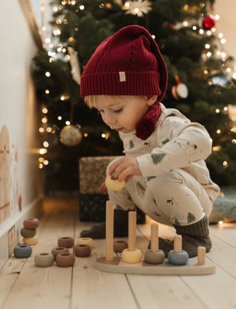 That's Mine Noël Christmas Hat - Red - 6-12M