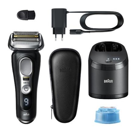 Braun Series 9 Shaver 9460cc Våt og tørr barbermaskin, Sonisk teknologi, Smartcare, ProLift trimmer, vanntett