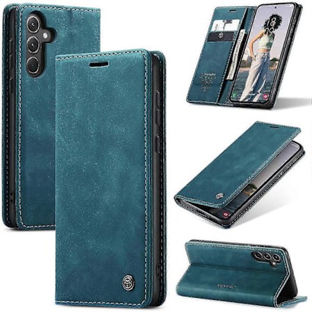CASEME 013 Serie Kortholder Stativ Læder Telefon Cover til Samsung Galaxy A56 5G