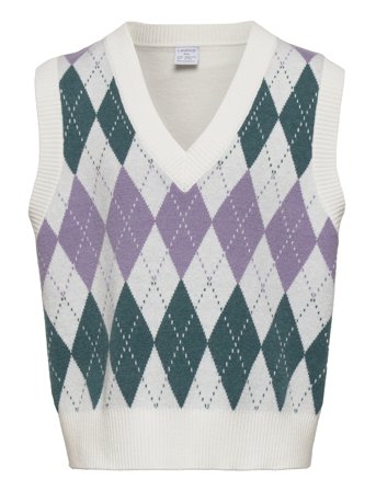 Lindex | Sweater Vest Argyle | 128