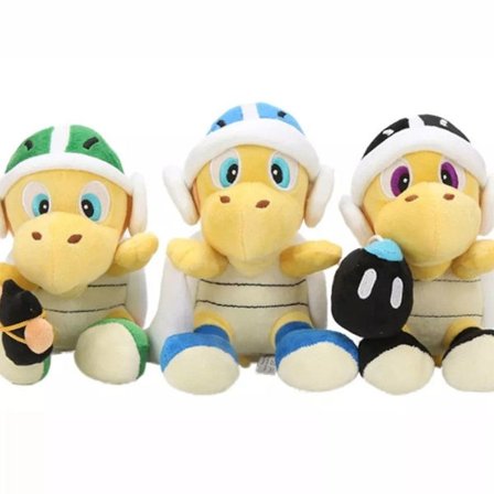 Super Mario 3 Koopa Troopa Hammer Boomerang Pehmolelut Pehmohahmot 20 cm UUSI KLB