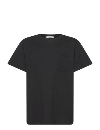 Mango Patch Pocket T-Shirt Svart