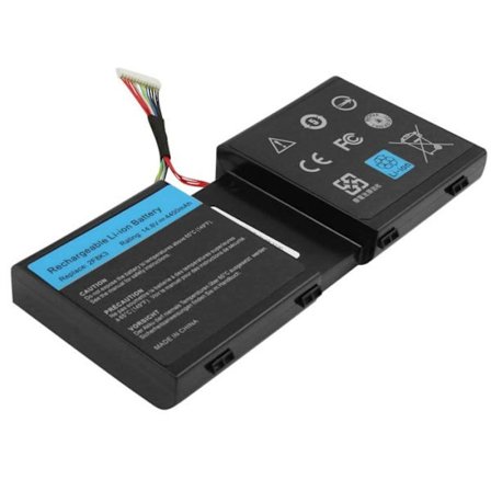 Udskiftningbatteri til bærbar PC Alienware M17X R5 14,8V Li-ion 4400mAh Sort