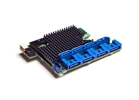 Intel Integrated RAID Module RMS2LL080 - Diskkontroller - 8 Kanal - SATA 3Gb/s / SAS 6Gb/s - 6 Gbit - RAID 0, 1, 1E - PCIe 2.0 x4 - for Server Board