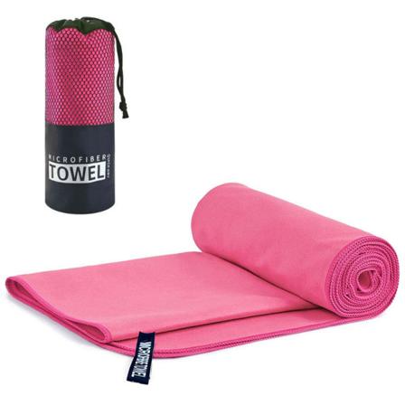 Mikrokuitupyyhe Quick Dry Towel Matkapyyhe Urheilupyyhe Beac Rose red