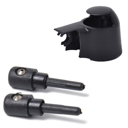 Bakre vindrutetorkare armlock täckmunstycke för MK5 Golf 6Q6955435D