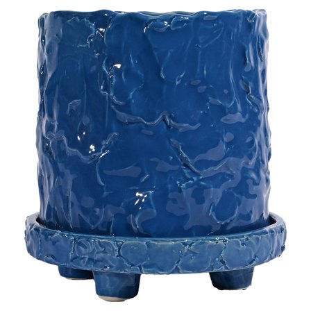 Byon Muddy S kruka 17,5 x 18 cm, blå | Inredning > Vaser & Krukor > Kruka | Bagaren och Kocken