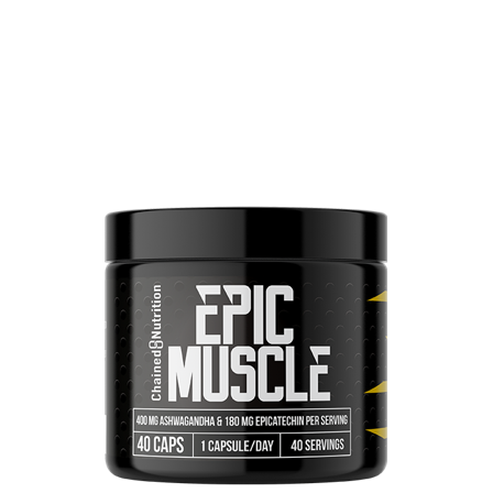 Chained Nutrition Epic Muscle Ashwagandha 400 mg 40 Kapslar