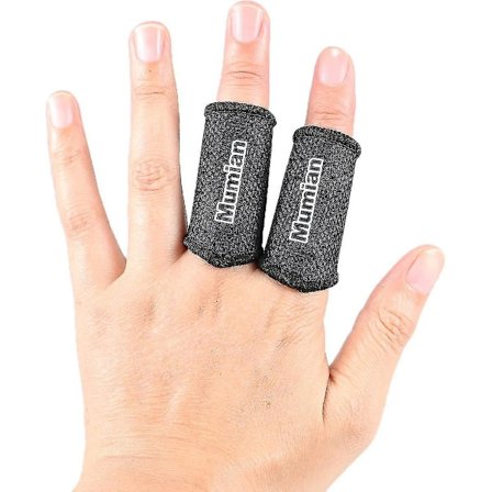 Sports Elastic Finger Sleeves Support Thumb Brace Protector Breathable Elastic Finger Tape For Basketball, Tennis,baseball, Cycling, Volleyball