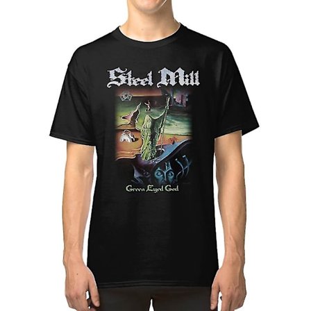 Steel Mill Green Eyed God T-shirt