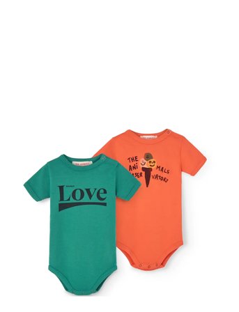 THE ANIMALS OBSERVATORY | Pack Chimpanzee Baby Body Green | 24 M