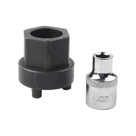 A/C Kompressor Clutch Hub Hub Fjerner Verktøy 2-delt Sett 5Se12C Fjerner Tilbehør