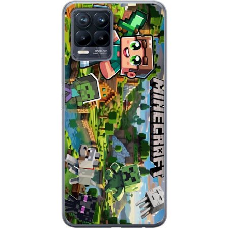 Kompatibelt Mobildeksel til Realme 8 Lady Gaga The Fame svartvit portrett med store solbriller i minimalistisk pop estetikk