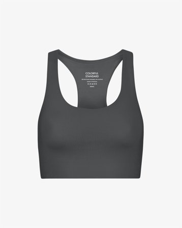 Active Cropped Bra - Lava Grey L