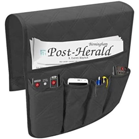 Armstöd Organizer Ficka Halkfri för Soffa, Förvaringsväska, Böcker,
