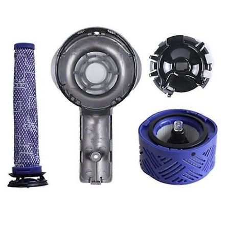 Motor bagdæksel + før- og efter-HEPA-filter til V6 DC58 DC59 DC62 DC72 DC74 støvsuger opgraderingsreservedele