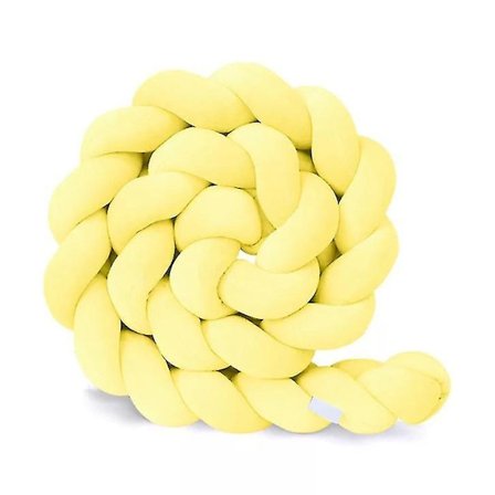 Rl Baby Upholstery Vevd Knutet Ball Pude Vrid Flette Baby Seng Søvn Bumper Dekorasjon Seng Surround