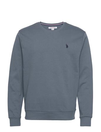 Adler Sweat O-Neck Sweatshirt Trøje Blå U.S. Polo Assn.
