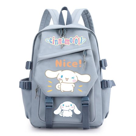 Anime Sanrio Pehmolelu Cinnamon Roll Reppu Lasten Tyttö Poika Musta Sininen Koululaukku Kawaii Opiskelijareppu Tietokone Hyvä Lahja
