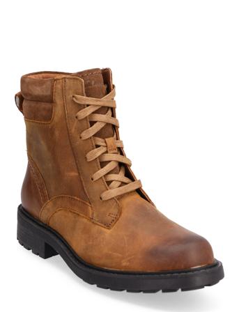 Orinoco2 Spice Shoes Boots Ankle Boots Laced Boots Brun Clarks*Betinget Tilbud