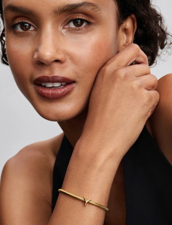 Pandora Letter Y 14K Gold-Plated Charm - Gold - ONE SIZE