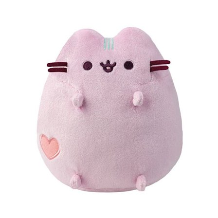 Plush mascotte - Pusheen - 18 cm - Pastel lilla - Broderede detaljer - Høj kvalitet