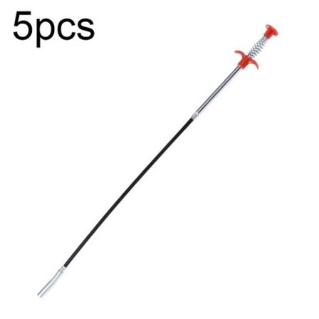 5 stk. Multifunktionel firekløet gribekrog fleksibel slange kloak 3