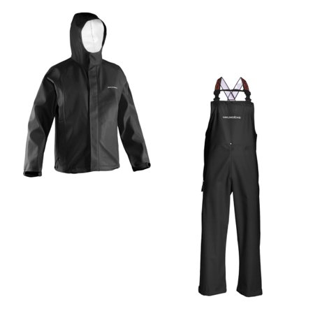 Grundéns Neptune Jacket & Bibs Black