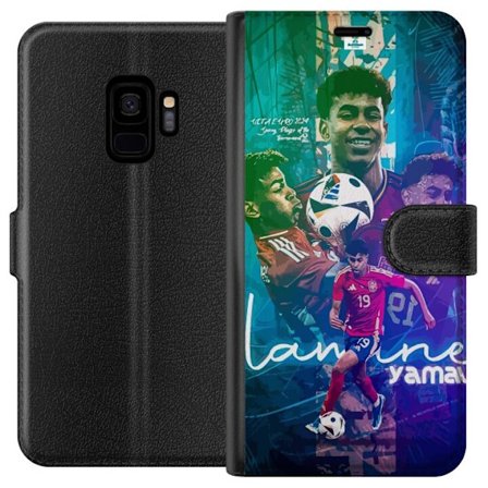 Kompatibelt Plånboksfodral till Samsung Galaxy S9 Lamine Yamal FCB