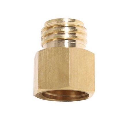 Soda CO2 Gass Konverter Adapter for Tr21-4 Hunn til Tr21-3 Hann Gjenge Quooker Cube Tank Utløp Kobber Fotofarge