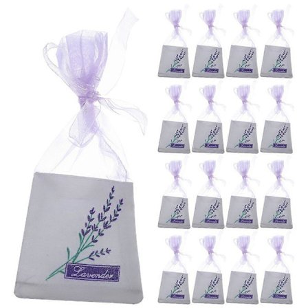 50 stk. tomme lavendelposer, pose, tomme poser, snøre, duft, lavendelposer, krydderiposer
