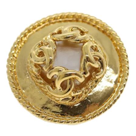 Chanel Vintage - Vintage Smycken - Gul - Dam - Storlek: One Size, Dam, Storlek: ONE SIZE