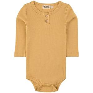 Kids - MarMar Copenhagen Light Hay Beo Baby Body 68 cm - All in ones - 68 cm - Yellow