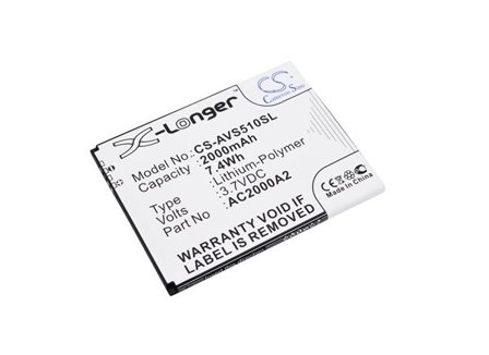 Batteri till SmartPhone, Mobil för Archos 50c Oxygen