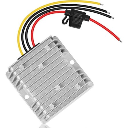 DC18V-60V till 12V Konverter 20A 240W Golfbil 24V 36V 48V Nedsteg till 12V