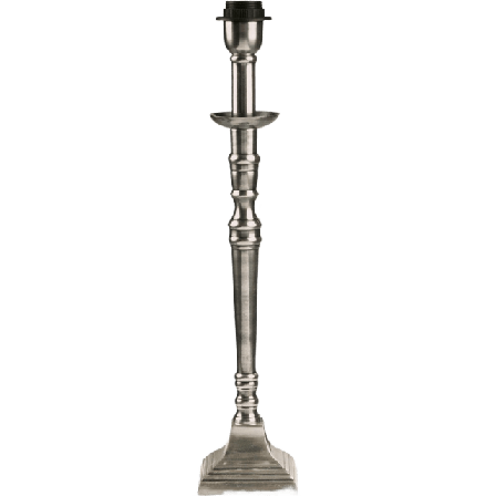 PR Home Salong Lampfot 8 cm Lampor Silver