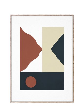 Paper Collective Big Sur - 30X40 Cm - Multi/patterned - 30X40CM