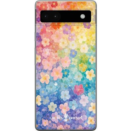 Kompatibelt Mobildeksel til Google Google Pixel 6a Cactus and Friends – RainbowBloom