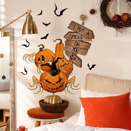 #Halloween väggdekaler, 30 x 60 cm, 2-pack#