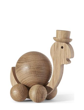 Spinning Turtle - Medium Home Decoration Decorative Accessories/details Wooden Figures Brun ChiCura