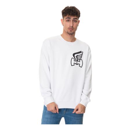Hogan Crewneck sweatshirt Hvid, Herre Sweatshirts, Størrelse: L